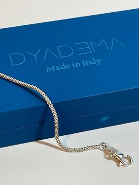 Dyadema 18K Gold Plated Sterling Silver Bracelet — Made in Italy